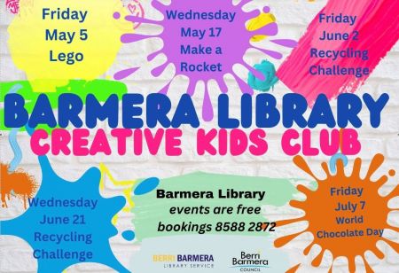 Barmera Lib Creative Kids Club 