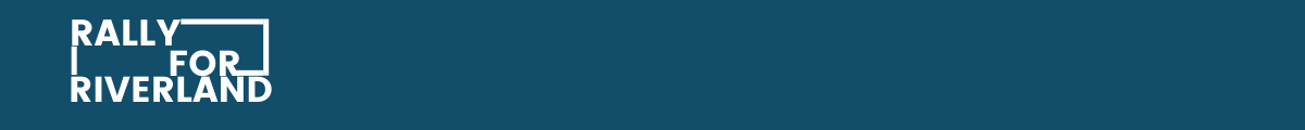 Rally for Riverland - 1200 x 120 Navy