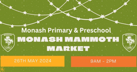 Monash Mammoth Market Front 
