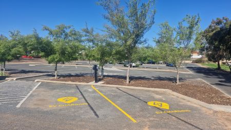 EV car charging at Berri 