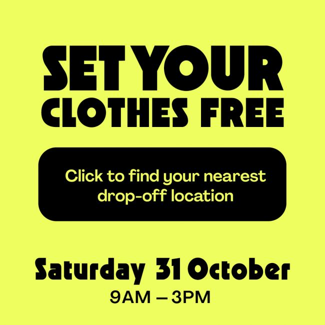 Set Your Clothes Free poster